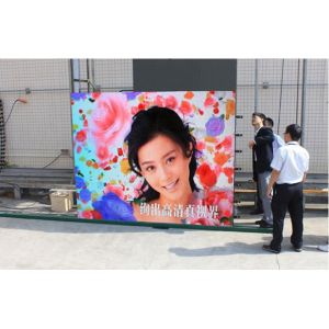 Wall Mounted IP65 Led Advertising Billboard , 1/4 scan Full Color Led Signs