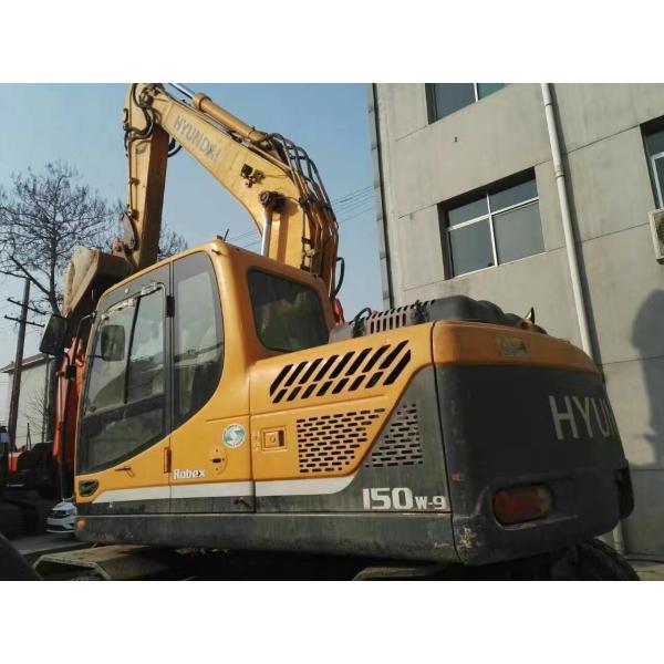 Buy used hyundai 150wd-9 wheel excavator at wholesale prices