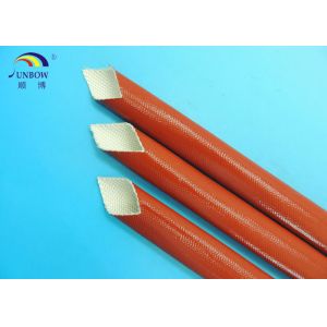 4KV Silicone Rubber Sleeve Expandable Braided Sleeving With 2 : 1 Expandable
