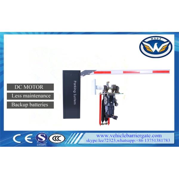 Anti Hit Parking Barrier Gate Arms For Parking Lots With New Bending Arm