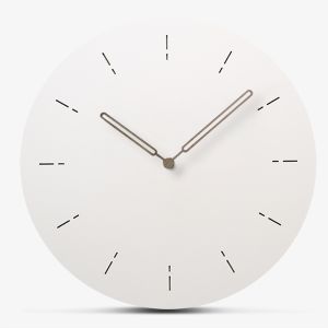 Quality Non Ticking MDF European Hanging Wall Clocks Room Office Simple Concise Home Decor House Wall Clocks for sale