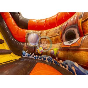 Commercial Bounce House Playground , Inflatable Play Structures Fire Proof UV
