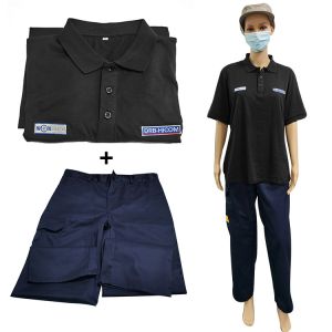 Unisex Class 100 Cleanroom Anti Static ESD Suit