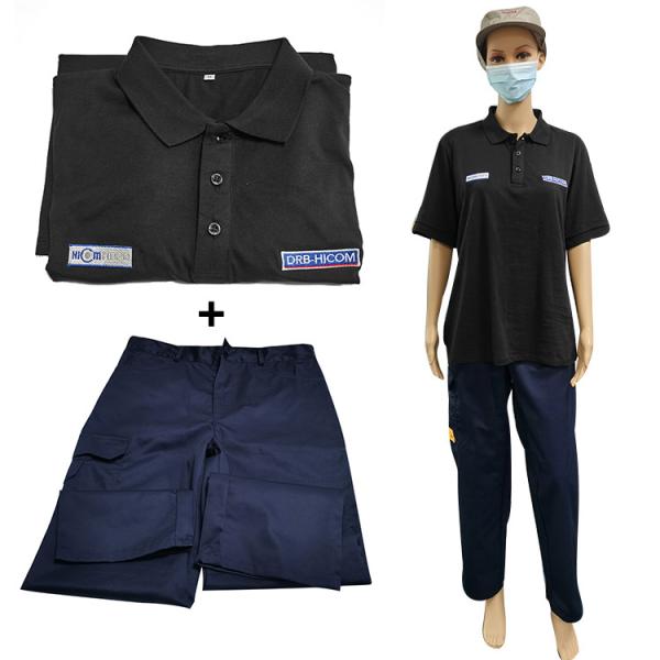 Buy Unisex Class 100 Cleanroom Anti Static ESD Suit at wholesale prices