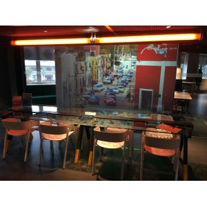 Holographic Effect Rear Projection Screen Film , Hologram Window Film Self