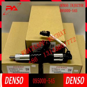 China Genuine auto parts 095000-5450,9709500-545,095000-545# for common rail injector Assy ME302143 for Mitsubishi 6M60 engine on sale