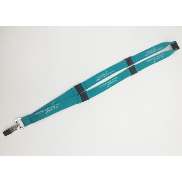 Nice Red silk screen Lanyards with plastic detachable buckle