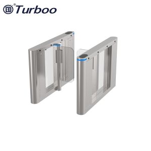 Fingerprint Access Control Speed Gates High Security Pedestrian Barrier Gate