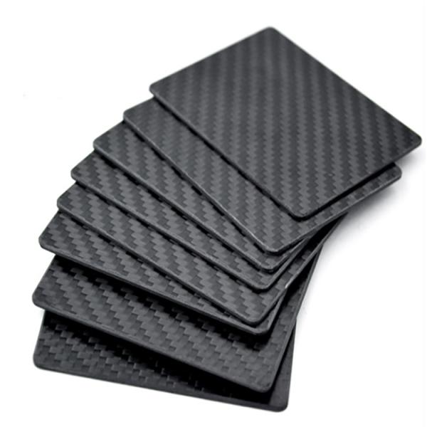 1K 3K 24K 10cm Machined Carbon Fiber 6K Cnc Carbon Fiber Sheet Material