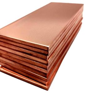 C1100 C5210 C2680 Red Copper Galvanized Sheet for Decoration in Wooden Box