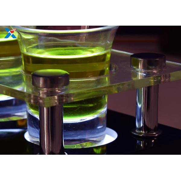 Non - Toxic Acrylic Cocktail Tray , Clear Acrylic Serving Tray Chemical Resisdence