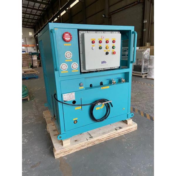 air conditioner refrigerant recover pump ac gas recovery charging machine 10HP full oil less vapor recovery machine