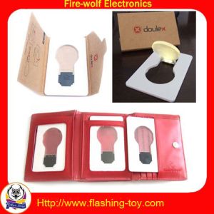 ABS built-in LED Card Light / Credit Card Light Bulb