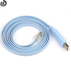 Blue USB To RJ45 Cable Essential Accesory For Netgear , Linksys Router And