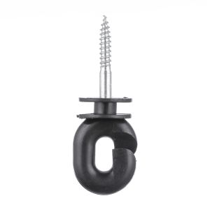 Anti Impact Plastic Animal Screw In Ring Insulator
