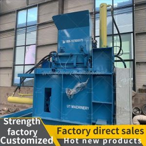 Farms Item Baling Press Machine for Packing Sawdust Cardboard Bale on Farms