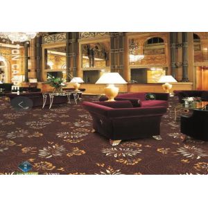 Quality Wilton Hotel Carpet Flooring 100 Polypropylene Material Eco - Friendly for sale