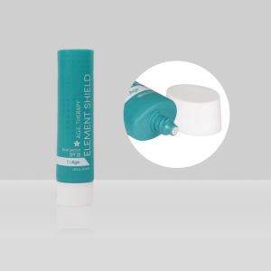 Liquid Foundation Custom Cosmetic Tubes D30mm 30-60ml Plastic Oval Tube