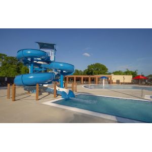 OEM Kids Water Park Play Pool Amusement Rides Fiberglass Slide