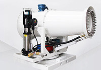 City Road Construction Sites Fogging Cannon For Power Plant