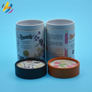 Custom 95mm Diameter 200mm Height Round Paper Tube Packaging