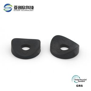 Quality Polishing Surface Finish CNC Machining Plastic Parts for Black connecting gasket for sale