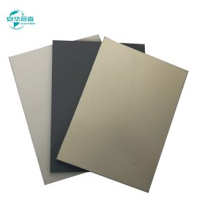 Exterior Decoration Solid Color ACP composite panel With Matte / Glossy Surface