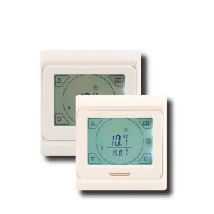Small Touch Screen Programmable Water Heating Thermostat With Temperature