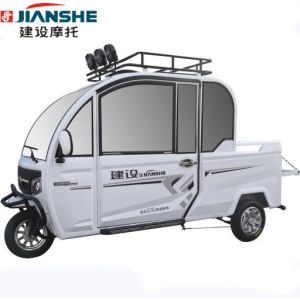 Passenger Enclosed Adults 650W Tuk Tuk Cargo