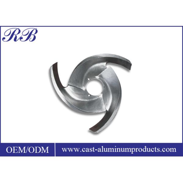 Custom Stainless Steel Impeller High Precision Pump Impeller With Investment