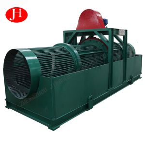 3500 Kg Cage Cleaning Machine Sweet Potato Sand Remove Dry Sieve Equipment