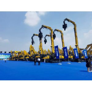 12 Meter Hard Soil Hydraulic Vibro Pile Hammer / Vibratory Sheet Pile Driver 420