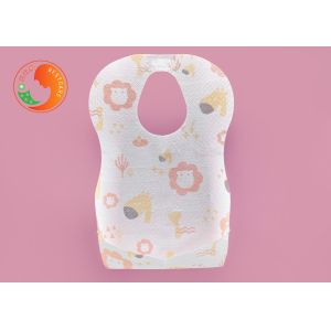 Sanitary Disposable Baby Bibs Non Reusable Sleeveless Custom Disposable Bibs