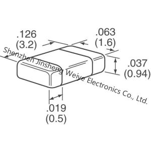 Quality OEM ODM Multilayer Ceramic MLCC Surface Mount Capacitor 12065C823KAT2A for sale