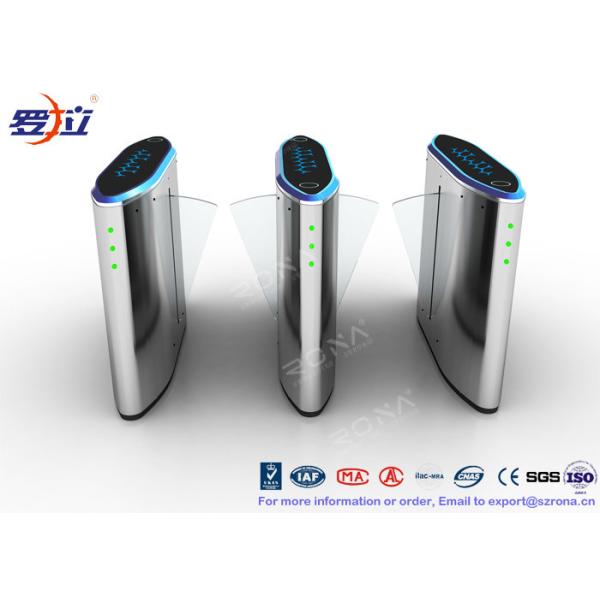 304 Stainless Steel Flap Barrier Gate Security Flap Turnstile Access Control