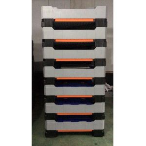 1 ton plastic collapsible container industry plastic pallet box