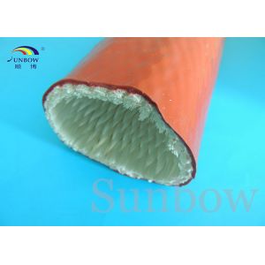 Rust red high temperature resistance fire sleeve fireproof sleeve