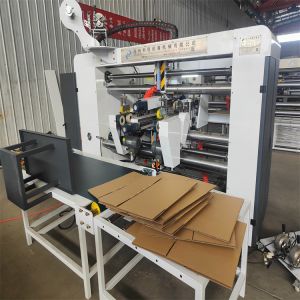 Semi Automatic Double Nail Stitching Carton Stitching Machine for Paper Forming