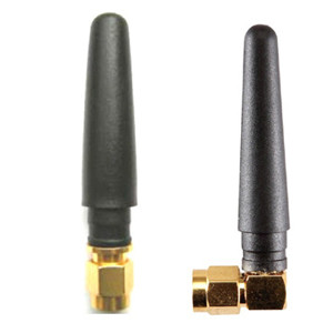 433/868/915/2.4G/4Gmhz Rubber Antenna 2DBI Low VSWR 10g Weight for Data