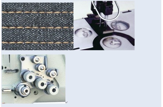 High Speed Three Needle Lockstitch Sewing Machine FX8530