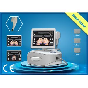 Quality High intensity focused ultrasound HIFU beauty machine face / body slimming for sale