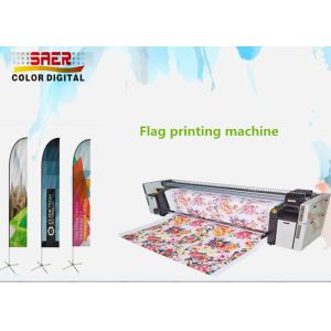 China Wide Format Digital Textile Printing Machine With Dual CMYK on sale