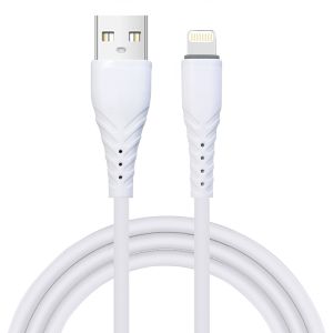 Customized PVC / TPE Charging Cable USB To Lightning / Android / Type C Data