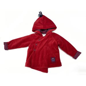 Quality Autumn Cute Baby Girl Jackets Cotton Quilted Hooded for sale