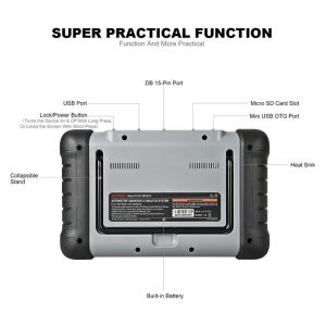 Autel Original MaxiCOM MK808 Diagnostic Tool 7-inch LCD Touch Screen Swift