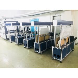 100W 400*400mm CO2 glass tube laser marking engraving machine