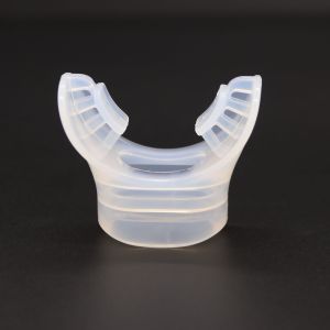 Custom Silicone Diving Mouthpiece - Black or Transparent