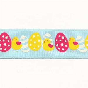 Fancy Patterned Satin Ribbon , Eco Friendly Personalized Award Ribbons