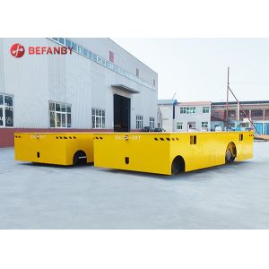 Outdoor Motorised Trackless Transfer Cart With Steering Wheel