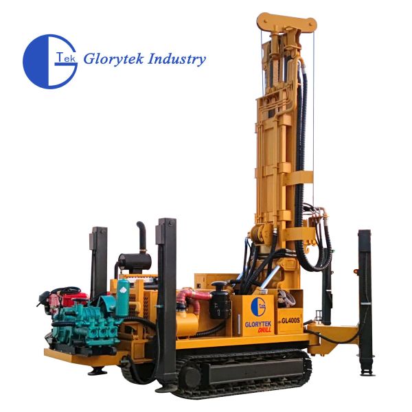 Buy China Factory 400m Drilling Depth Borehole DTH Water Well Drill/Drilling Rig6 at wholesale prices